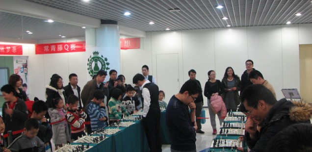 Another highlight: simultaneous chess Another highlight: simultaneous chess
